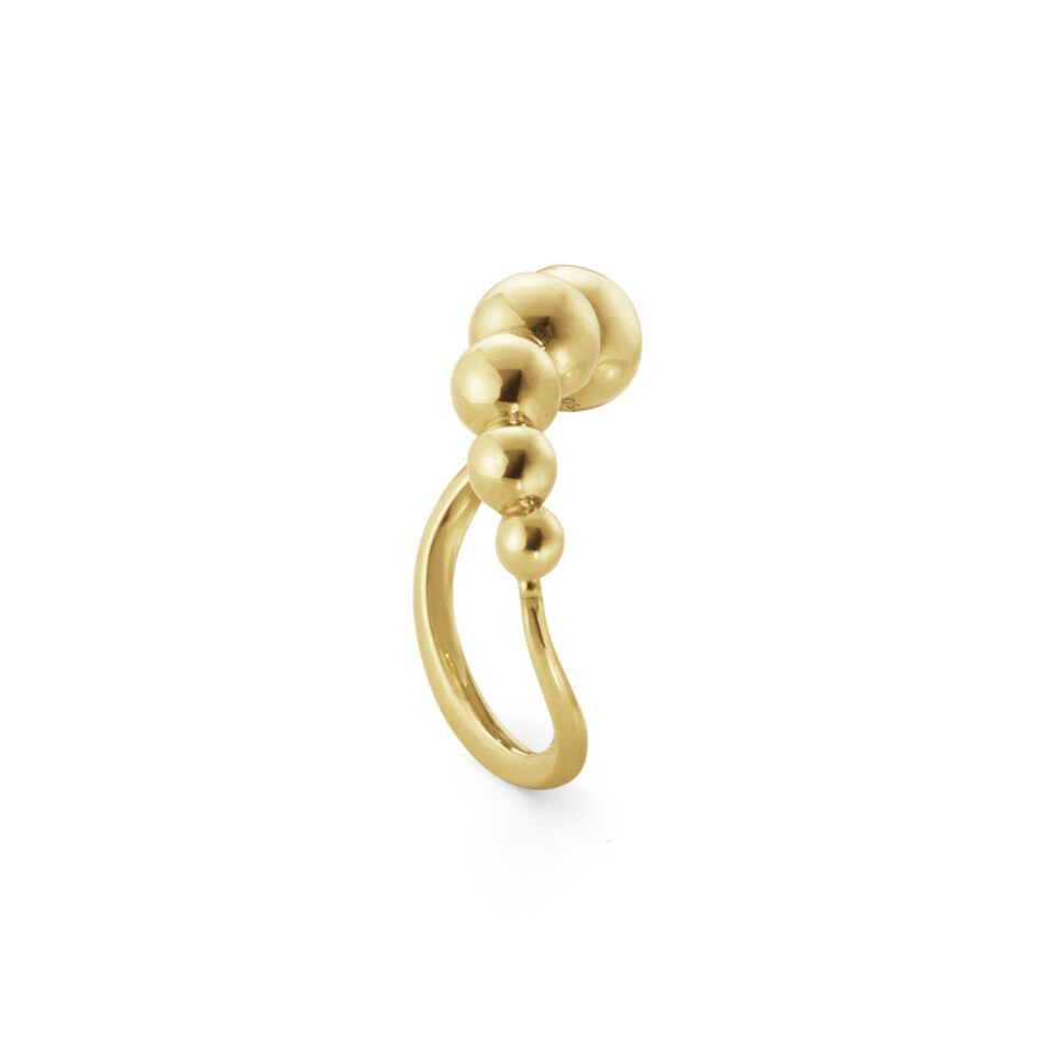 GEORG JENSEN - RING, MOONLIGHT GRAPES SLIM GULT GULL - DETALJER