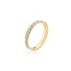 GEORG JENSEN - RING, MAGIC PAVÉ 0,47-0,60 CT. GULT GULL
