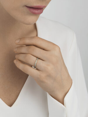 GEORG JENSEN - RING, MAGIC PAVÉ 0,47-0,60 CT. GULT GULL - STYLING