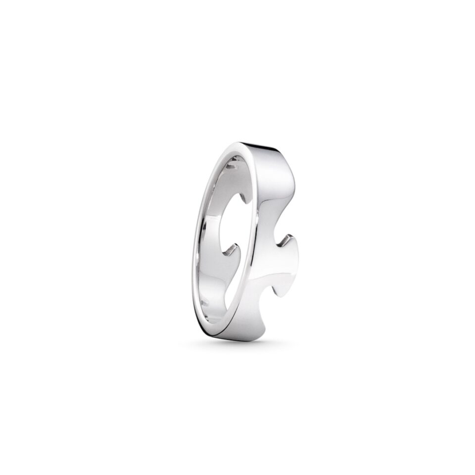 GEORG JENSEN - RING, FUSION ENDERING HVITT GULL