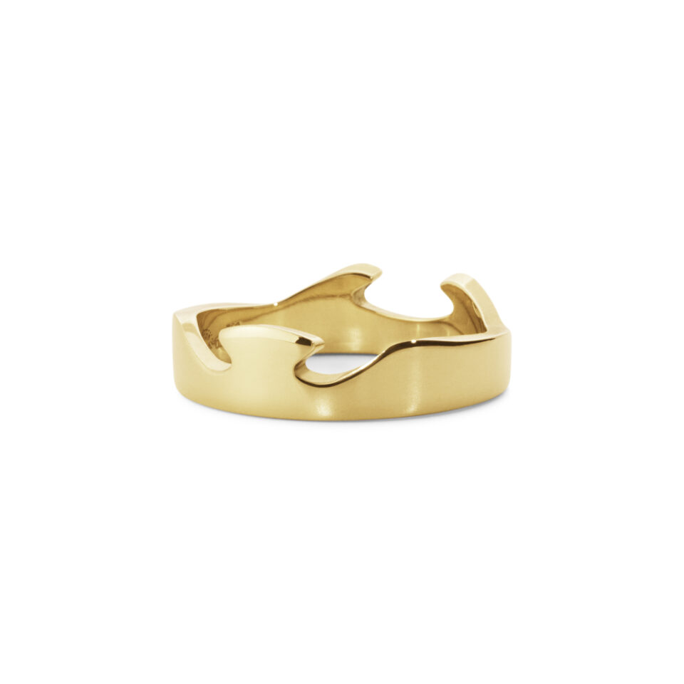 GEORG JENSEN - RING, FUSION ENDERING GULT GULL - DETALJER