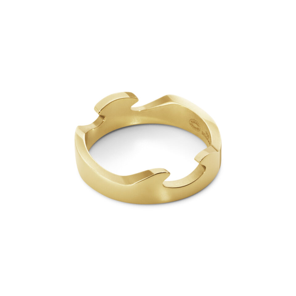 GEORG JENSEN - RING, FUSION ENDERING GULT GULL - DETALJER