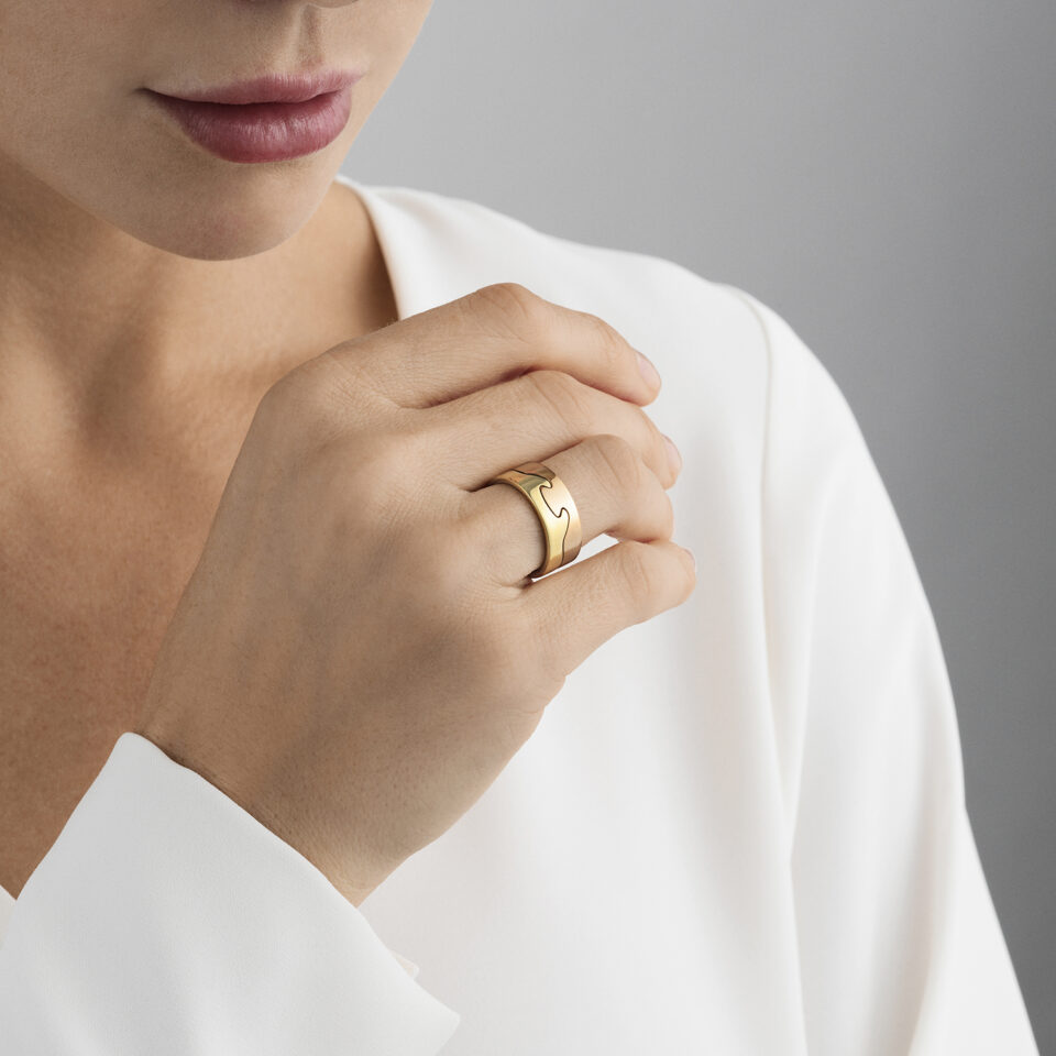 GEORG JENSEN - RING, FUSION ENDERING ROSÉGULL - STYLING