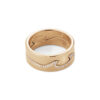 GEORG JENSEN - RING, FUSION ENDERING ROSÉGULL - KOMBINASJON