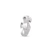 GEORG JENSEN - RING, FUSION CENTERRING PAVÉ 0,63-1,01 CT. HVITT GULL