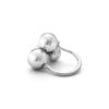 GEORG JENSEN - RING, MOONLIGHT GRAPES OKSIDERT SØLV - DETALJER