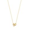 GEORG JENSEN - HALSKJEDE, MOONLIGHT GRAPES ANHENG MED DIAMANT 0,07 CT. GULT GULL
