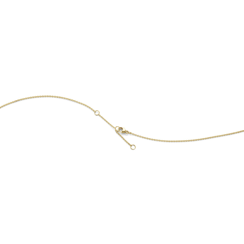 GEORG JENSEN - HALSKJEDE, MOONLIGHT GRAPES ANHENG MED DIAMANT 0,07 CT. GULT GULL - DETALJER