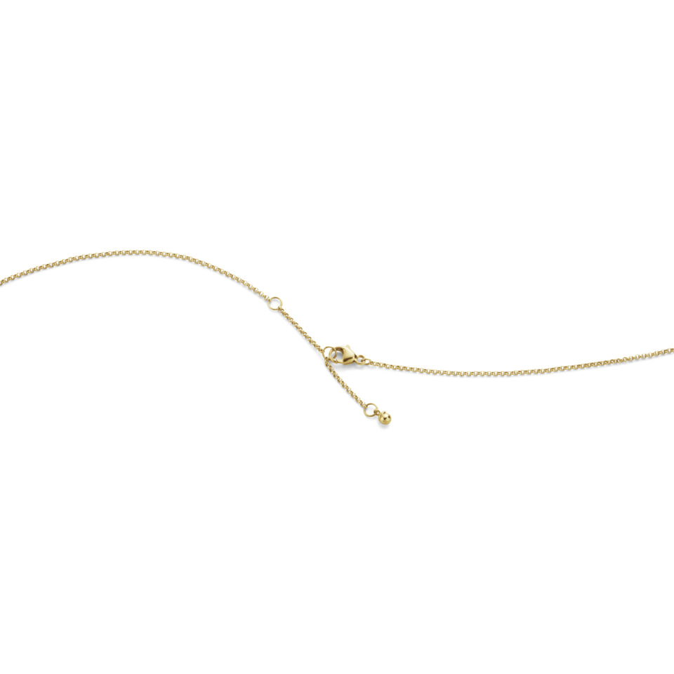 GEORG JENSEN - HALSKJEDE, MOONLIGHT GRAPES ANHENG LANGT MED DIAMANTER 0,05 CT. GULT GULL - DETALJER