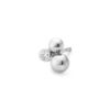GEORG JENSEN - ØREDOBBER, MOONLIGHT GRAPES STIFT MED DIAMANTER 0,07 CT. SØLV - DETALJER