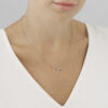 GEORG JENSEN - HALSKJEDE, MOONLIGHT GRAPES ANHENG MED DIAMANT 0,07 CT. SØLV - STYLING
