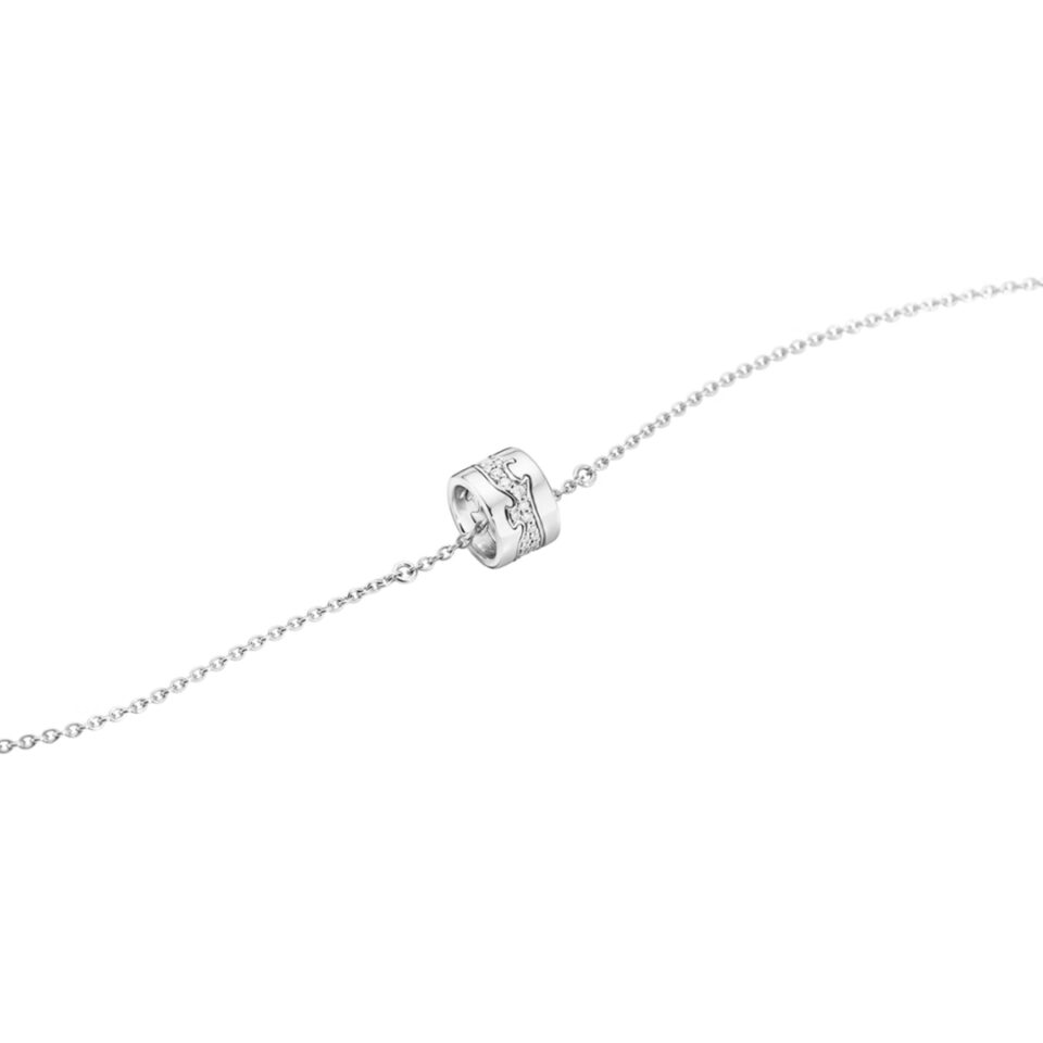 GEORG JENSEN - ARMBÅND, FUSION 0,11 CT. HVITT GULL - DETALJER