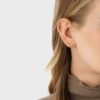 GEORG JENSEN - ØREDOBBER, MOONLIGHT GRAPES EAR CUFFS 0,14 CT. GULT GULL - STYLING