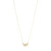 GEORG JENSEN - HALSKJEDE, MOONLIGHT GRAPES ANHENG MED DIAMANTER 0,09 CT. GULT GULL