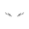 GEORG JENSEN - ØREDOBBER, MOONLIGHT GRAPES LANGE EAR CUFFS OKSIDERT SØLV