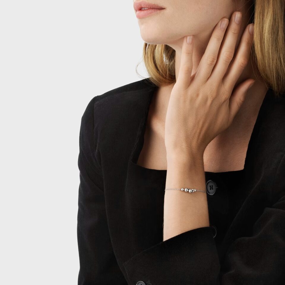 GEORG JENSEN - ARMBÅND, MOONLIGHT GRAPES OKSIDERT SØLV - STYLING