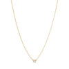 GEORG JENSEN - HALSKJEDE, SIGNATURE DIAMONDS SOLITAIRE ANHENG 0,05 CT. GULT GULL