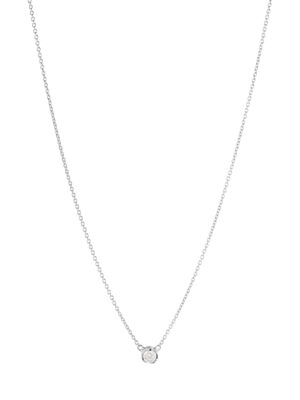GEORG JENSEN - HALSKJEDE, SIGNATURE DIAMONDS SOLITAIRE ANHENG 0,10 CT. HVITT GULL