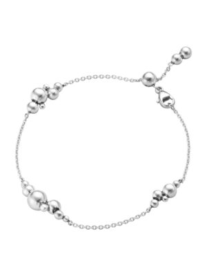 GEORG JENSEN - ARMBÅND, MOONLIGHT GRAPES 3 KLYNGER OKSIDERT SØLV
