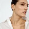 GEORG JENSEN - HALSKJEDE, SIGNATURE DIAMONDS 0,47 CT. GULT GULL - STYLING