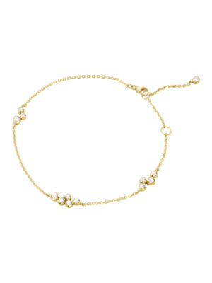 GEORG JENSEN - ARMBÅND, SIGNATURE DIAMONDS 0,28 CT. GULT GULL