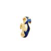 GEORG JENSEN - RING, FUSION CENTERRING BLÅ HYCERAM GULT GULL