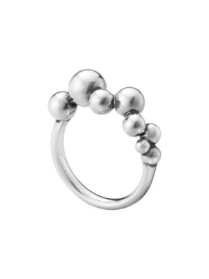 GEORG JENSEN - RING, MOONLIGHT GRAPES OKSIDERT SØLV