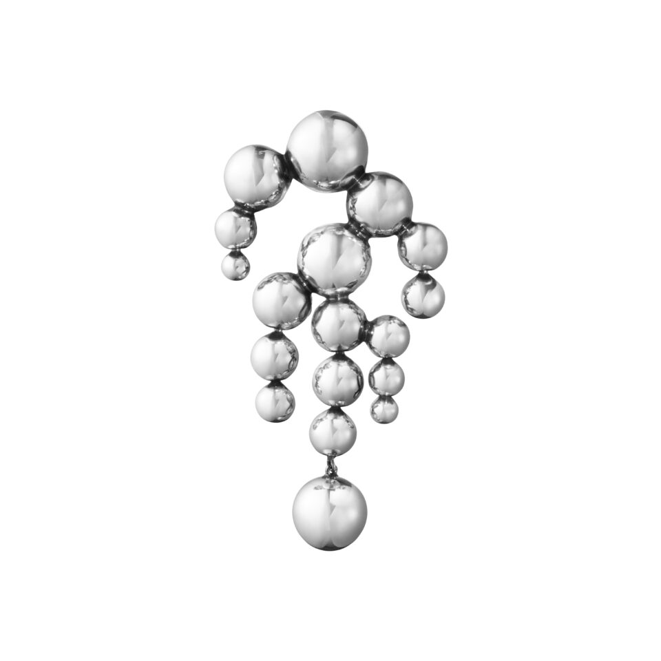 GEORG JENSEN - BROSJE, MOONLIGHT GRAPES SØLV