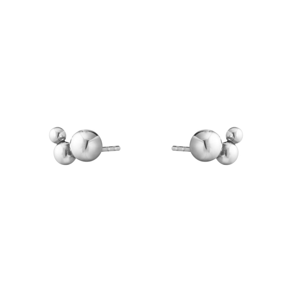 GEORG JENSEN - ØREDOBBER, MOONLIGHT GRAPES STIFT SMÅ SØLV