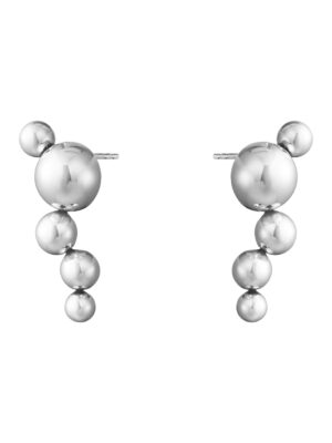 GEORG JENSEN - ØREDOBBER, MOONLIGHT GRAPES STIFT STORE SØLV