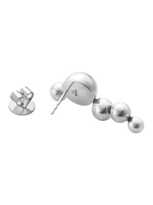 GEORG JENSEN - ØREDOBBER, MOONLIGHT GRAPES STIFT STORE SØLV - DETALJER