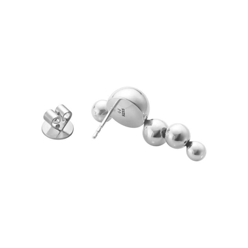 GEORG JENSEN - ØREDOBBER, MOONLIGHT GRAPES STIFT STORE SØLV - DETALJER