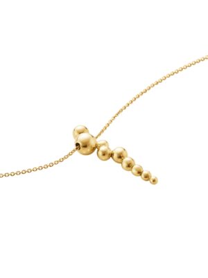 GEORG JENSEN - HALSKJEDE, MOONLIGHT GRAPES ANHENG GULT GULL - DETALJER