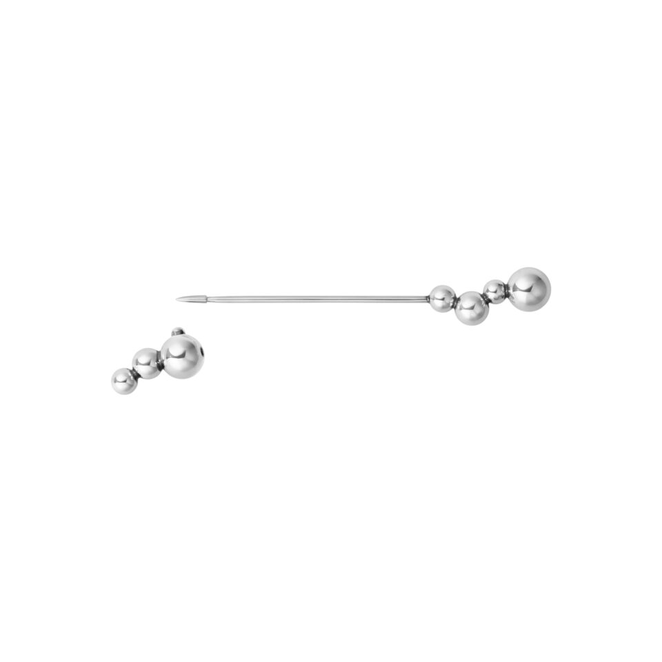 GEORG JENSEN - BROSJE, MOONLIGHT GRAPES SØLV