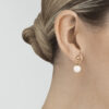 GEORG JENSEN - ØREDOBBER, MAGIC MED PERLER OG DIAMANTER 0,04 CT. GULT GULL - STYLING