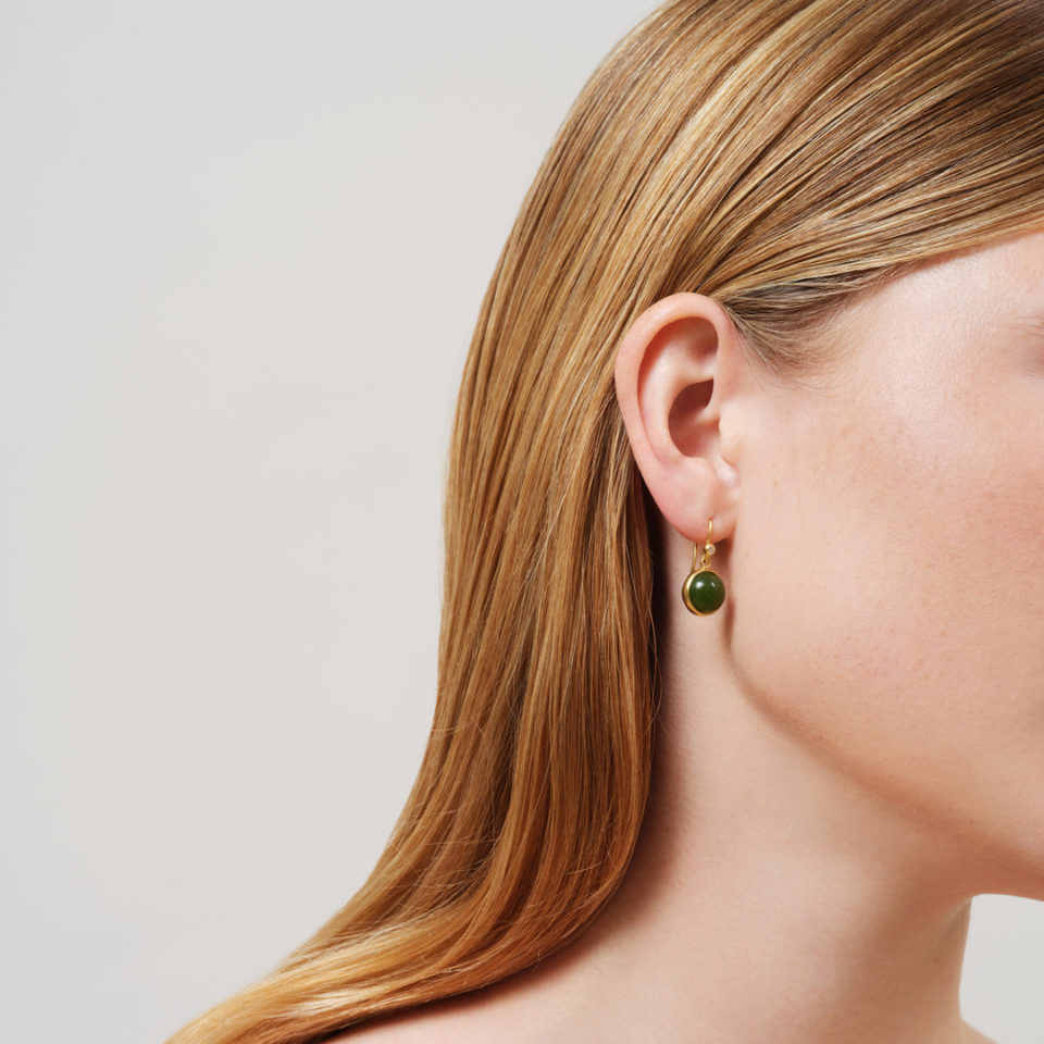 JULIE SANDLAU - ØREDOBBER, PRIME MOSS GREEN - STYLING