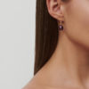 JULIE SANDLAU - ØREDOBBER, PRIMA BALLERINA AMETHYST - STYLING