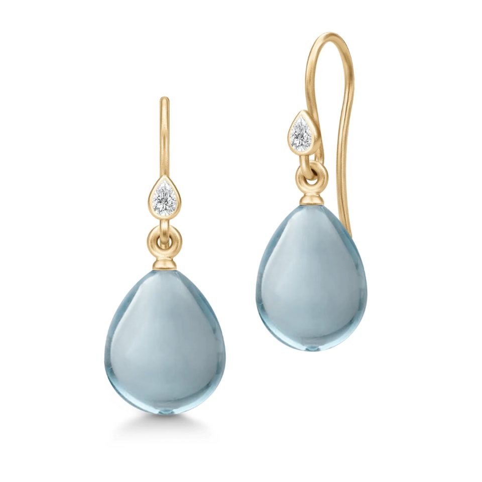 JULIE SANDLAU - ØREDOBBER, PRIMA BALLERINA OCEAN BLUE