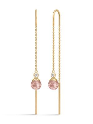 JULIE SANDLAU - ØREDOBBER, BERRY CHAIN TURMALIN ROSE