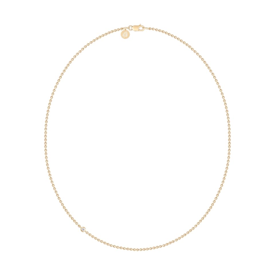 JULIE SANDLAU - HALSKJEDE, FINA NECKLACE 80 CM