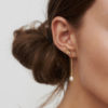 JULIE SANDLAU - ØREDOBBER, TREASURE MINI CLEAR - STYLING