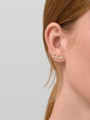 JULIE SANDLAU - ØREDOBBER, TREASURE CLEAR - STYLING