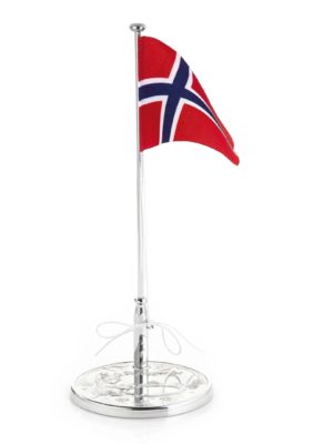 EIK BARN - FOR PRINSESSER, BORDFLAGG I TINN PIKE