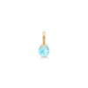 JULIE SANDLAU - ANHENG, BERRY SMALL ICE BLUE - DETALJER