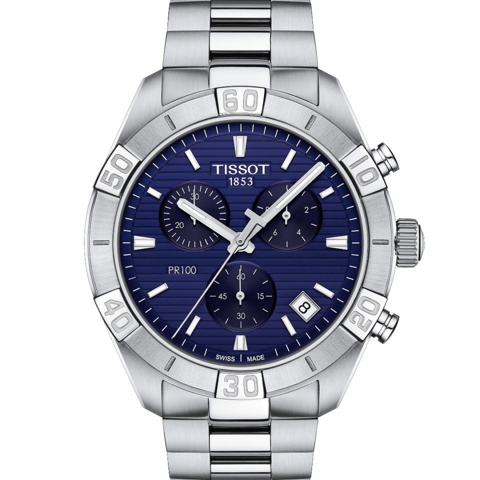T101.617.11.041.00 TISSOT - PR 100 SPORT GENT CHRONOGRAPH 44 MM - DETALJER