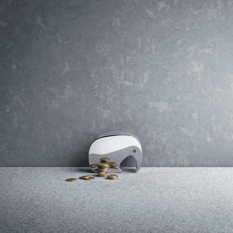 GEORG JENSEN HOME - ELEPHANT, MINIPHANT SPAREBØSSE - MILJØ