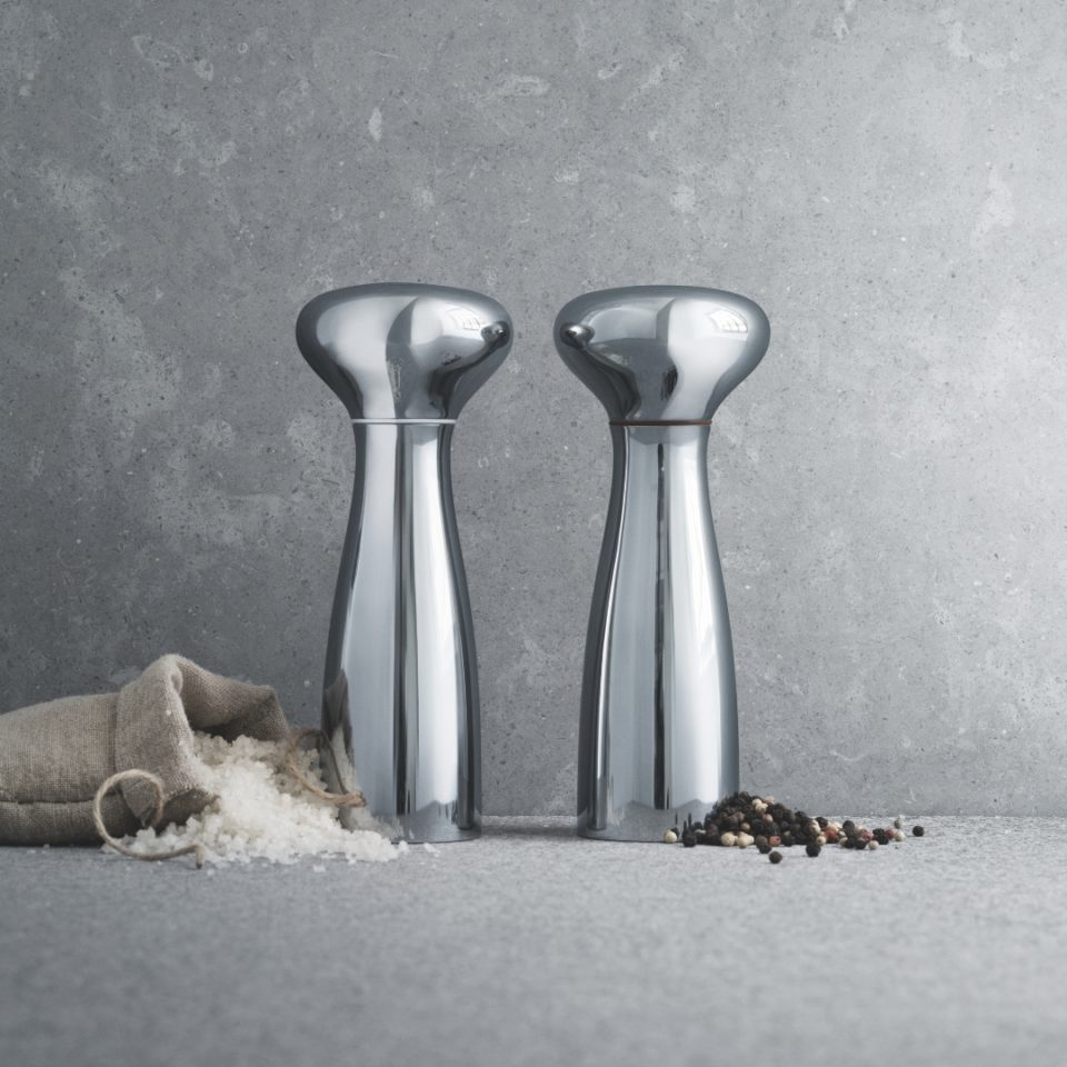 GEORG JENSEN HOME - ALFREDO, SALT- OG PEPPERKVERN - DETALJER