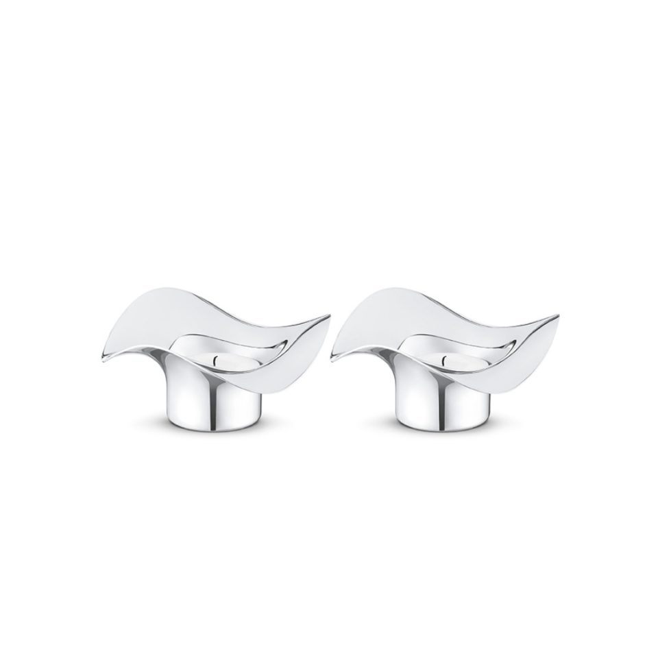 GEORG JENSEN HOME - COBRA, TELYSHOLDERE 2 STK