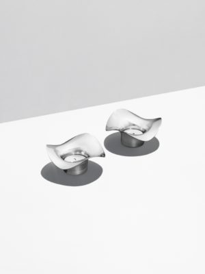 GEORG JENSEN HOME - COBRA, TELYSHOLDERE 2 STK - MILJØ