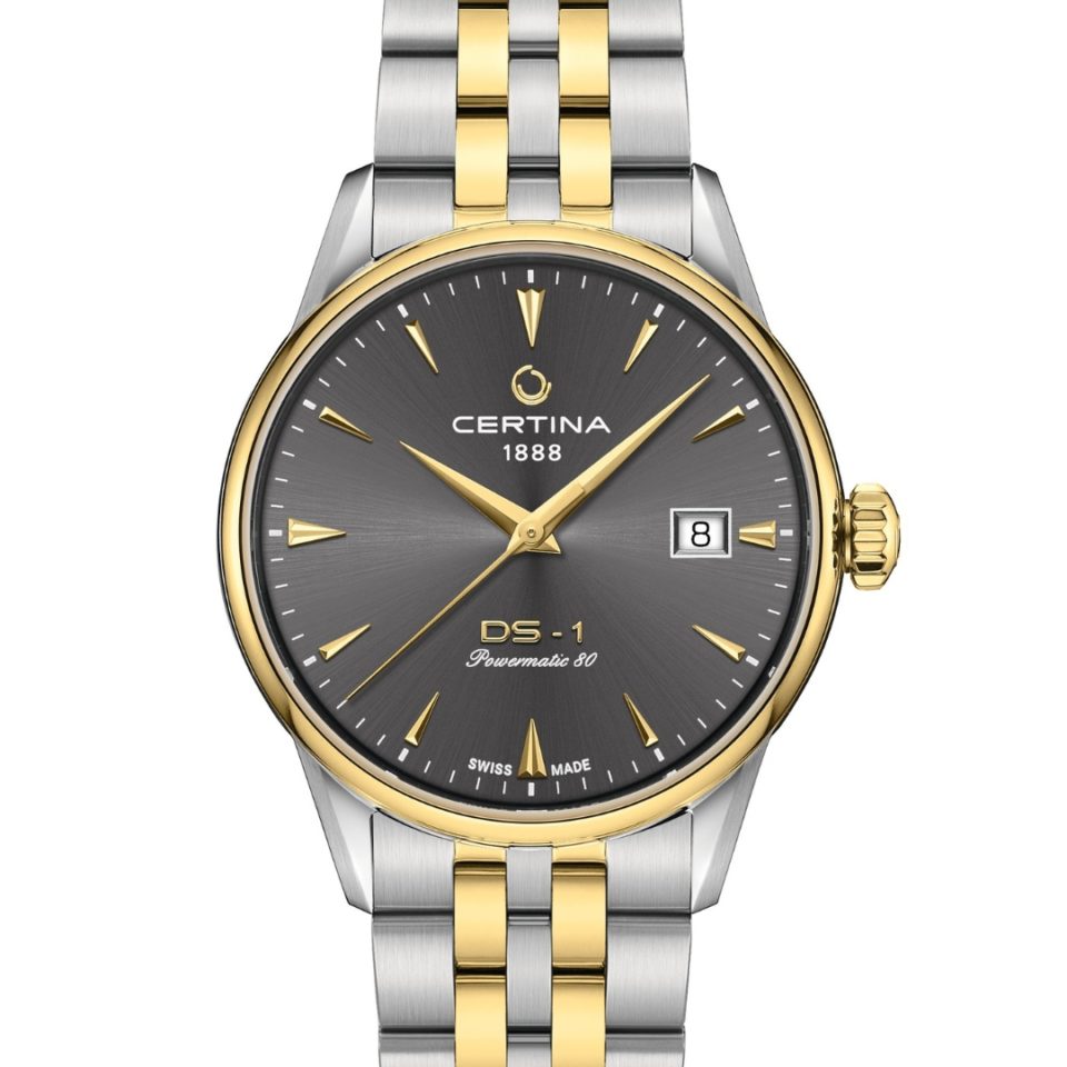 C029.207.22.081.00 CERTINA - DS-1 38 MM UNISEX - DETALJER